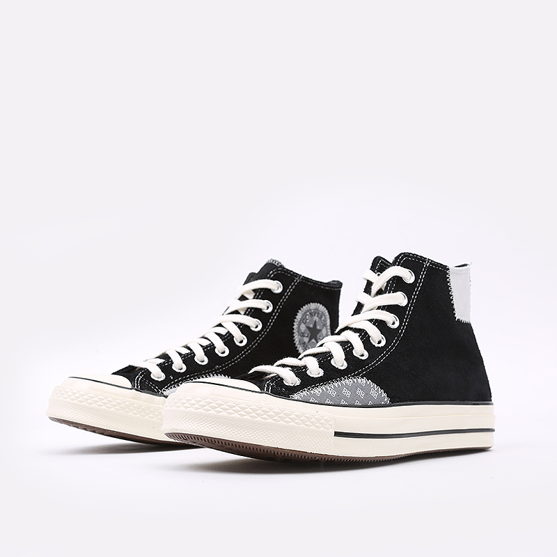  черные кеды Converse Chuck 70 Hi 166855 - цена, описание, фото 2